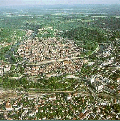 Besançon : boucle du Doubs